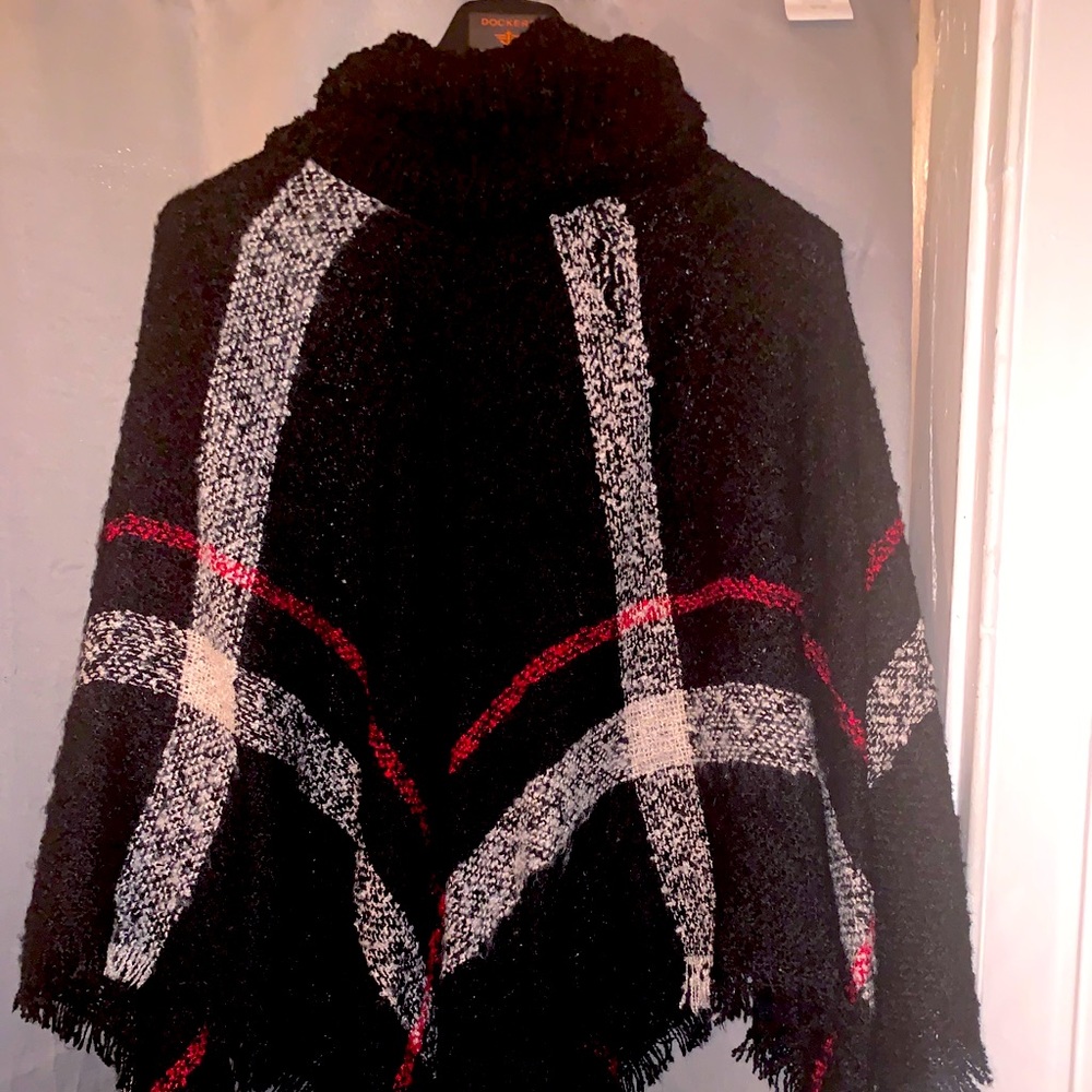 Fall poncho